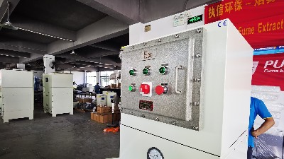 執信環保工廠用防爆吸塵器,防爆除塵設備,安全處理粉塵！